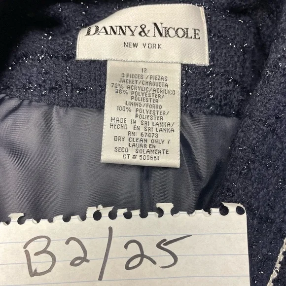 Danny & Nicole Blazer | Size 12 | Career Special Occasion - Picture 5 of 5